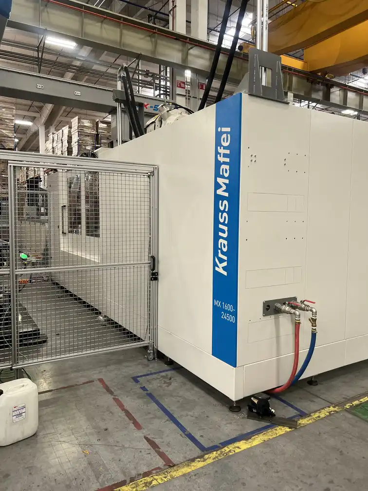 KraussMaffei industrial injection molding machine